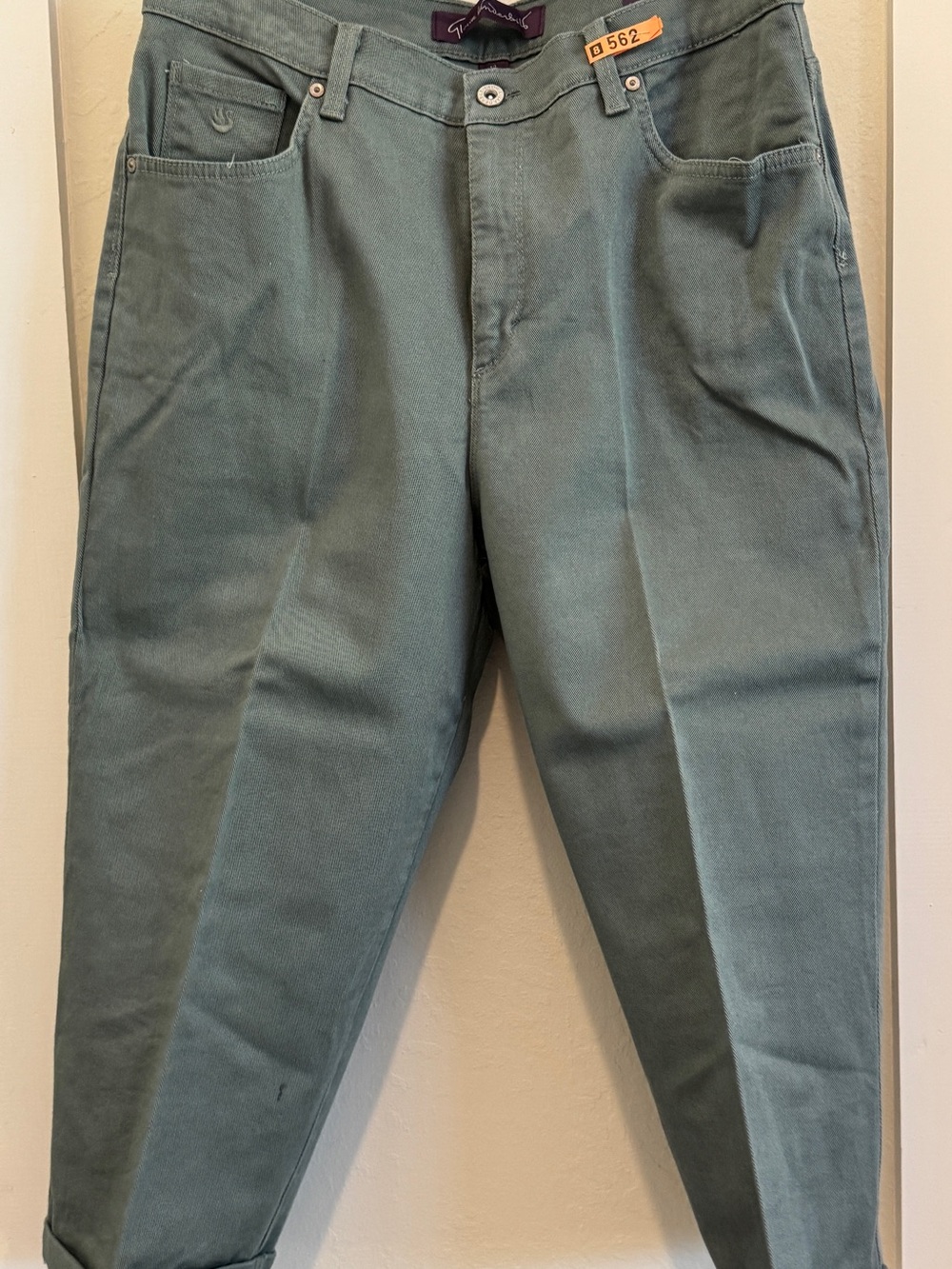 Gloria Vanderbilt Women's Sage Green Ankle Pants